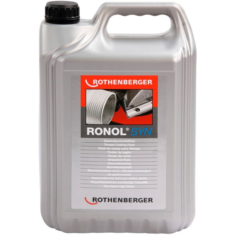 ROTHENBERGER RONOL SYN Fluide de taraudage Bidon 5l pour installation d'eau potable - 65015