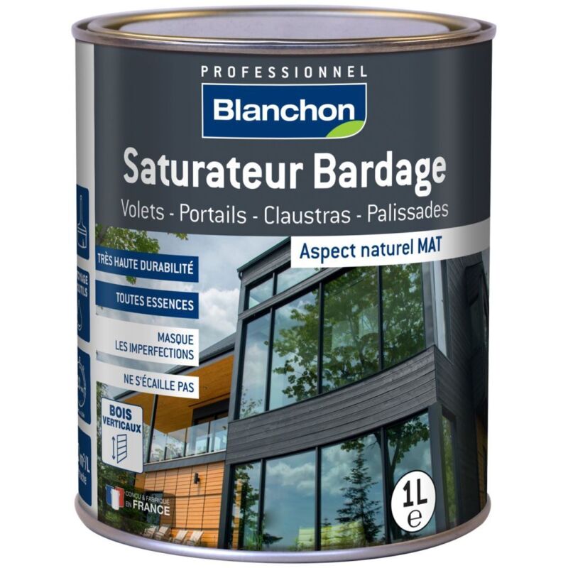 Huile Bardage opaque - Pin brut 1 l