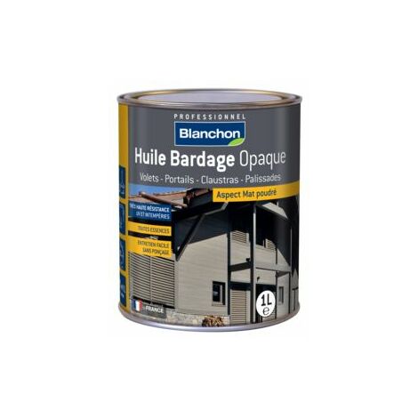 Huile Bardage Teintée Blanchon 1L - Plusieurs modèles disponibles