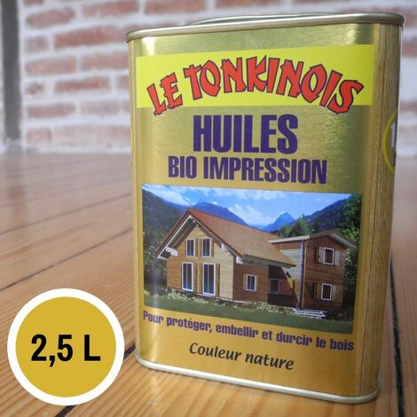 Huile Bio Impression transparent - 2,5 L