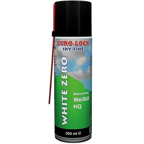 Huile blanche - SKY FINE EURO-LOCK FINE-311 WHITE ZERO bombe aérosol 300ml