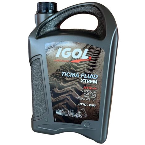 Huile boîte hydrostatique 10W30 – 5 litres – Lubrification optimale pour transmissions hydrostatiques – Normes API GL-4+ – Igol