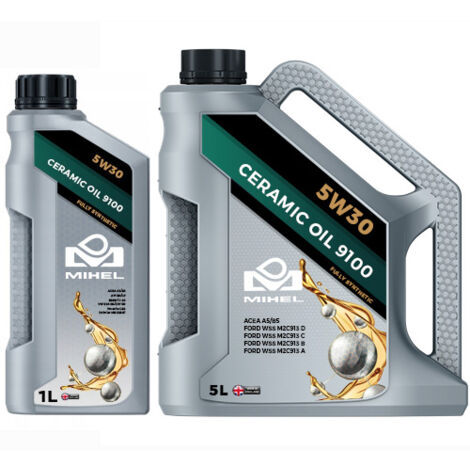 Huile céramique Mihel 9100 LSPI 5W30 5 L. - TEC M081170