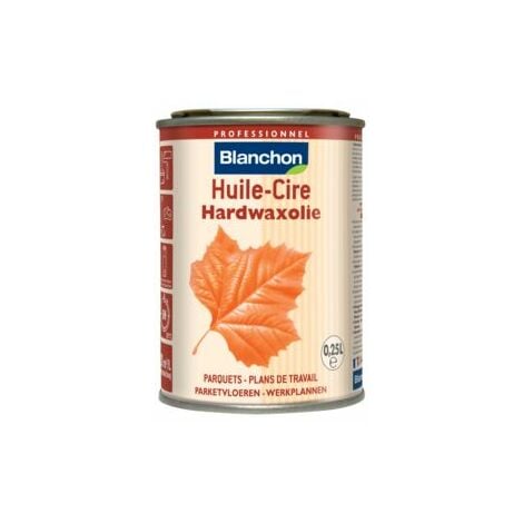 Huile Cire aspect bois brut 0,25L