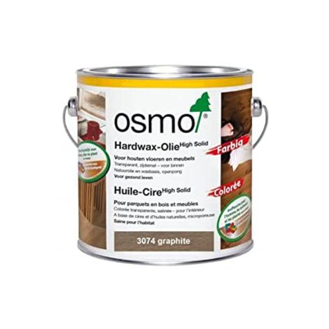 HUILE CIRE COLORÃƒâ€°E GRAPHITE OSMO 3074 0,75L