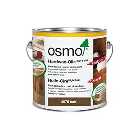 HUILE CIRE COLORÃƒâ€°E NOIRE OSMO 3075 0,75L