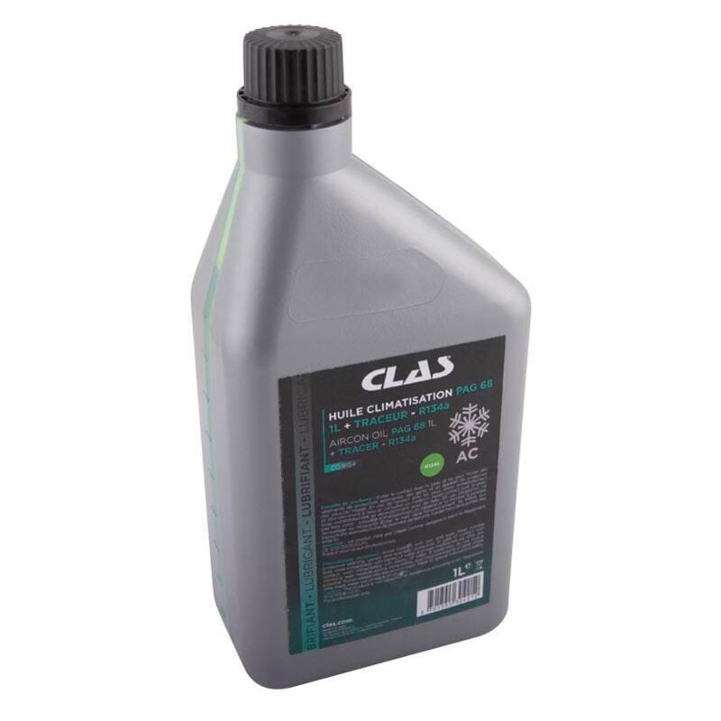 Huile climatisation pag 68 1l + traceur - r134a - co 6154 Clas Equipements