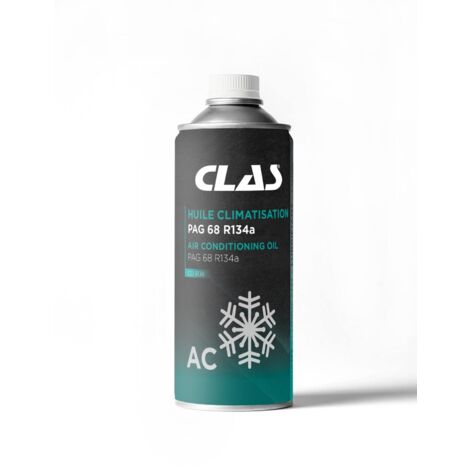 Huile climatisation PAG 68 250ml pour gaz R134a - CO 6136 - CLAS Equipements