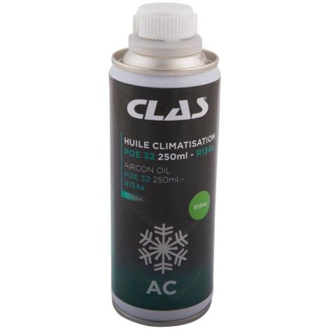 Huile climatisation poe 32 250ml - r134a - CO 6164 - CLAS Equipements