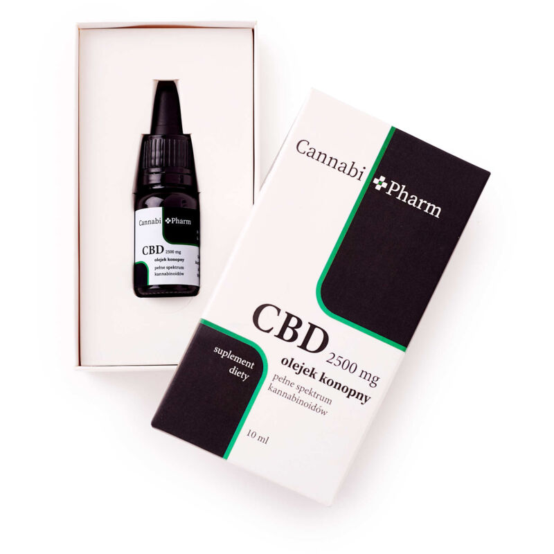 Huile de CBD 25% spectre complet 10 ml