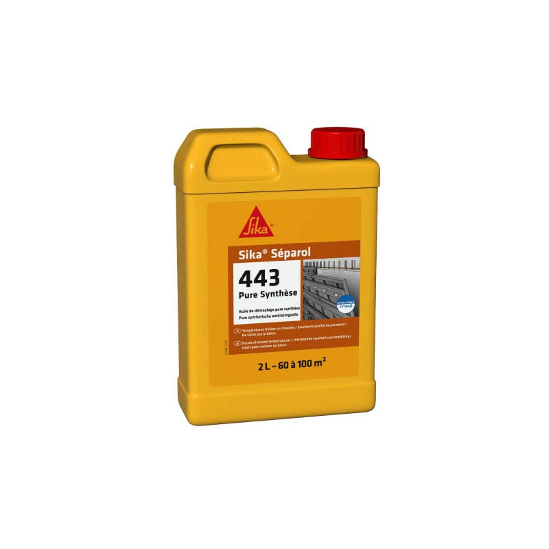Sika - Huile de démoulage Séparol 443 - Pure synthèse - 2L