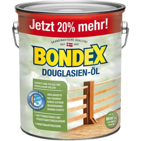 Huile de douglas Bondex, 3 litres, bidon sp&233cial