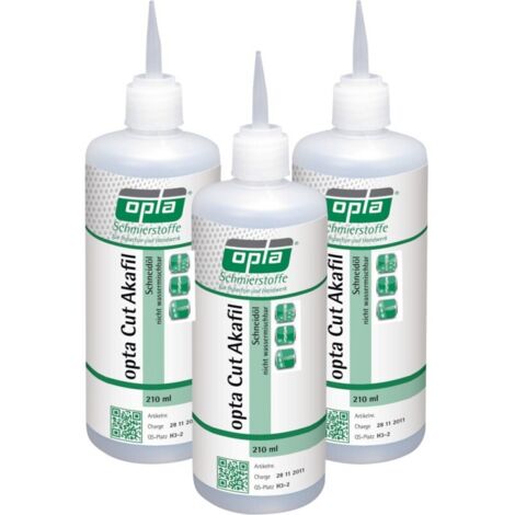 Huile de filetage Cut Akafil, bouteille de 210 ml