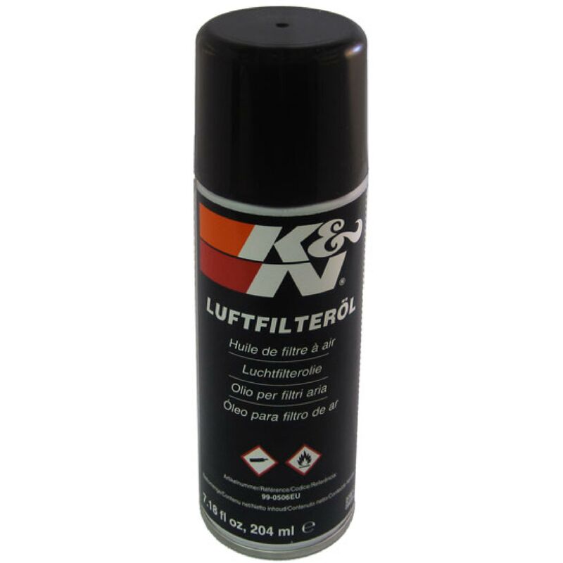 K&n - Huile de filtre a air - 204ml