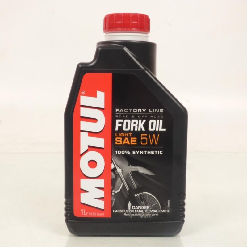 Huile de fourche MOTUL Factory Line 5W pour moto scooter haute