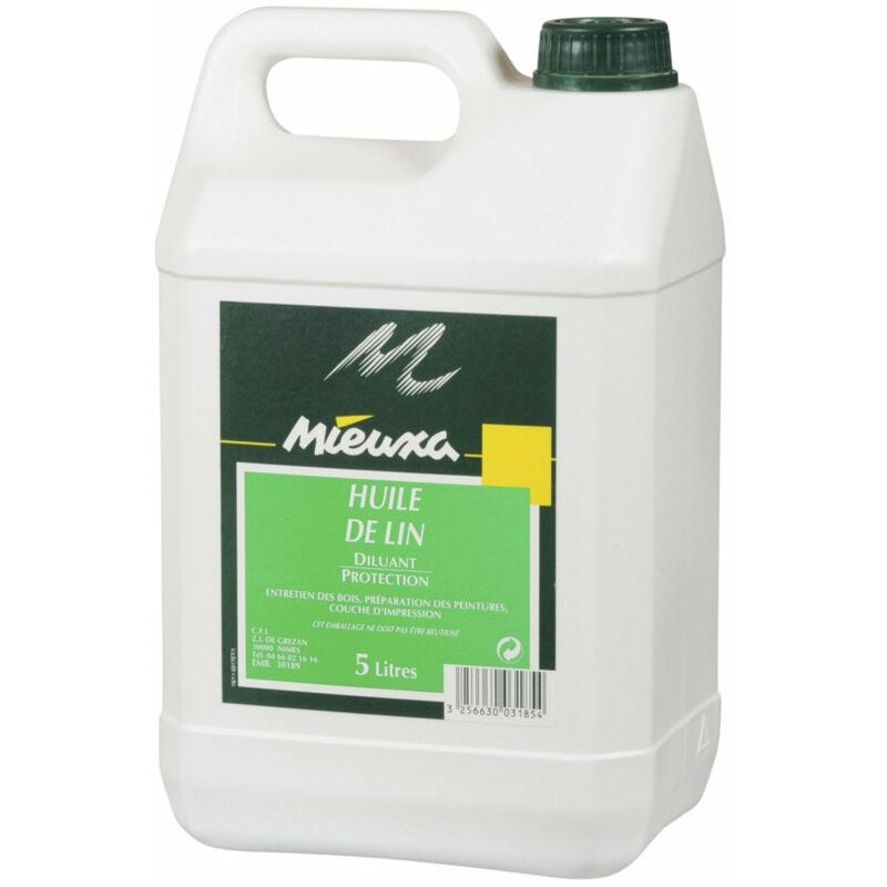 Huile De Lin 5 Litres Mieuxa