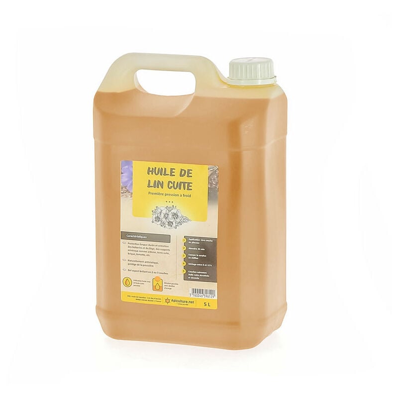 Huile de lin cuite 5L