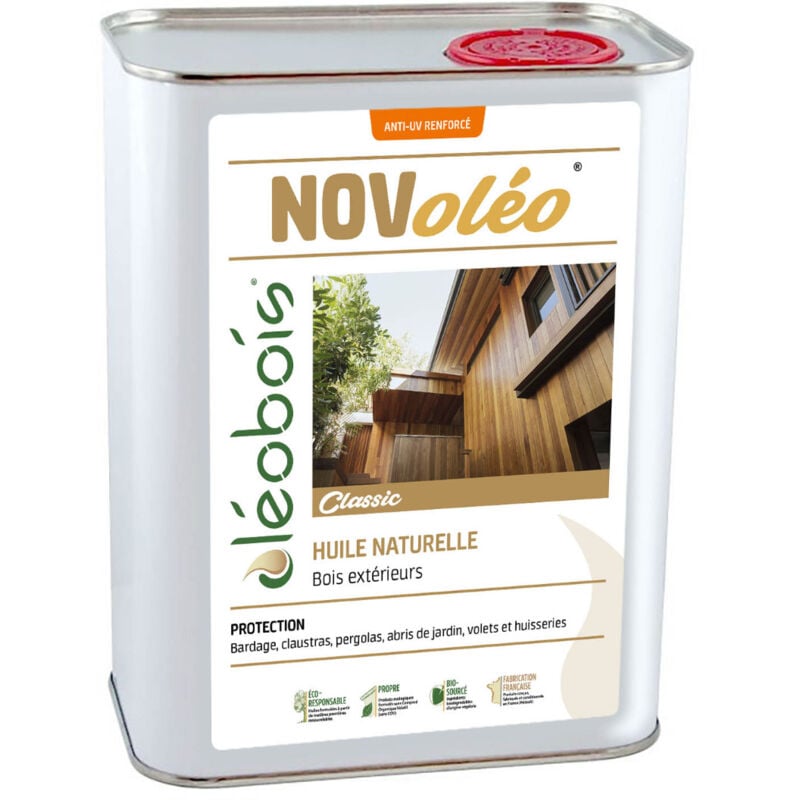 Poulailler Direct - Huile De Lin Pour Bois Bidon 1l Nov'oleo