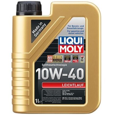 Huile de moteur LIQUI MOLY 10W-40 bidon 1 litre