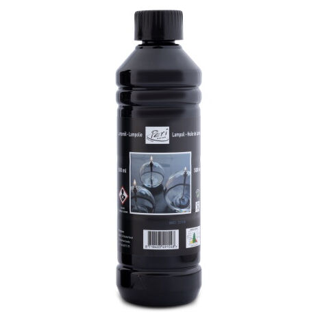 Huile de paraffine pour lampe à huile 0.5L – Brûle sans odeur ni fumée – Compatible avec torches de jardin et lampes à huile – Opjet