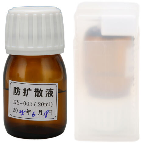 Huile de réparation pour montres haute performance, prévient la diffusion, idéale pour objectifs d'appareils photo et instruments, flacon de 20ml.
