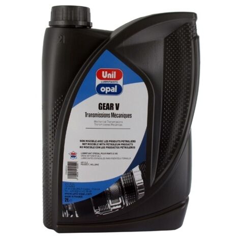 Huile de ricin SAE90 pour transmission à engrenages en bronze – Compatible machines STAUB – API GL-2 – 2L