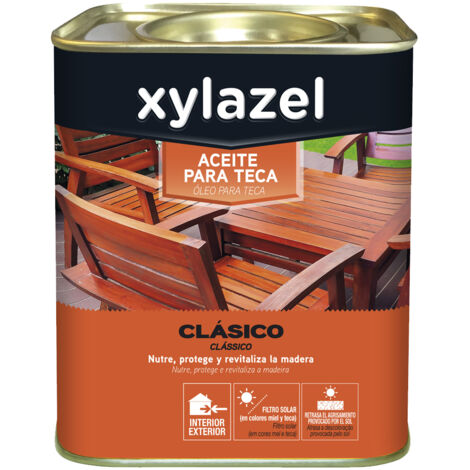 Huile de teck couleur teck Xylazel 0,750 L