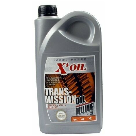Huile de transmission 80W90 – API GL4 – Bidon de 2 litres – Protection optimale pour transmissions 2 et 4 temps - Mil-l-2105