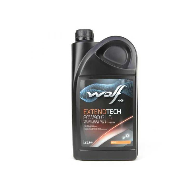 Huile de transmission 80w90 GL5 Wolf 2 Litres