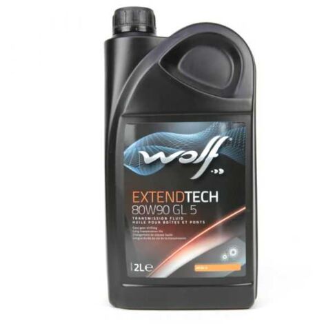 Huile de transmission 80w90 GL5 Wolf 2 Litres