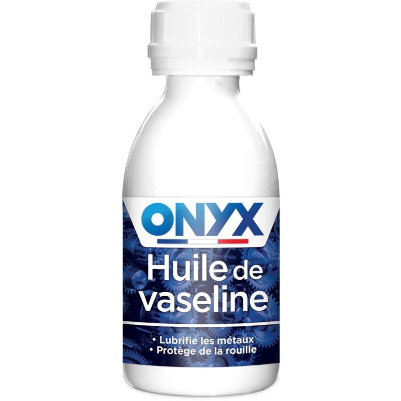 Huile de Vaseline, lubrifiant métaux et protection rouille, flacon 190 ml Onyx Bricolage