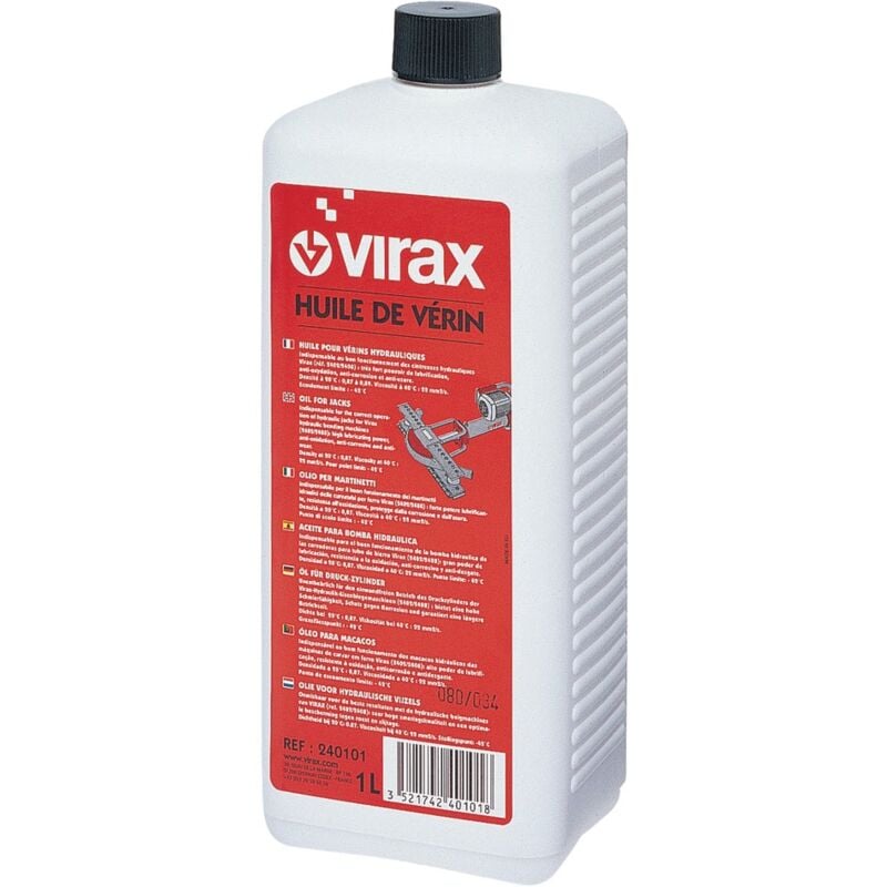 Huile pour vérin hydraulique 1 litre | 240101 - Virax