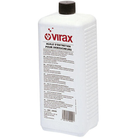 Huile d'entretien pour déboucheur 1L - VIRAX - 290400