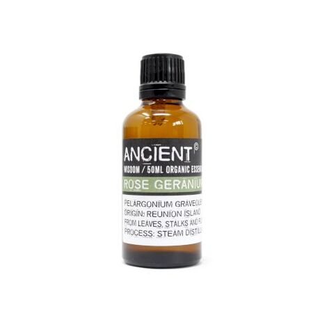 Huile Essentielle Bio de Géranium Rose 50 ml- Vendu par 1