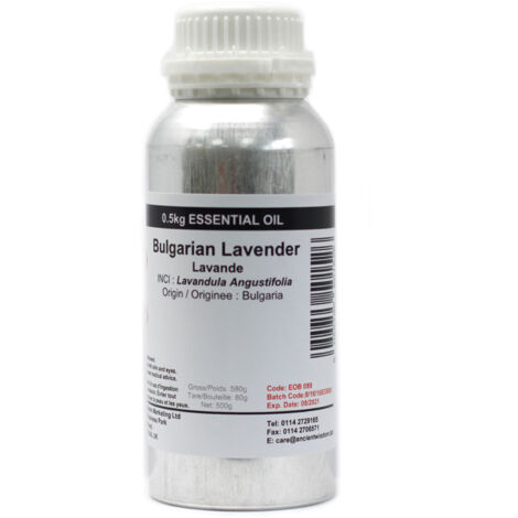 Huile Essentielle de Lavande Bulgare 0,5kg- Vendu par 1