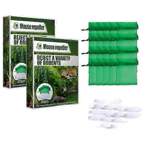 Huile essentielle de menthe poivrée répulsive contre les rongeurs (1 à 5 sachets) : repousse les souris, les rats et autres rongeurs. Répulsif contre les souris pour la maison et la ferme (2 sachets).