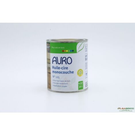 Huile et cire monocouche n°125 AURO,