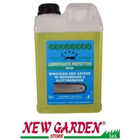 Huile lubrifiante de protection pour chaîne de tronçonneuse biodégradable 2lt 320216