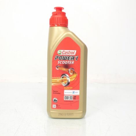 Huile moteur 1L CASTROL pour moto 0W-30 4T Neuf