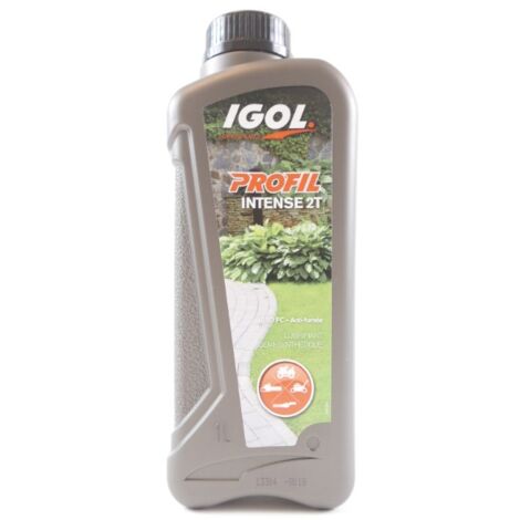 Huile moteur 2 temps 1 litre – Antifumée – Propriétés antirouille et anticorrosion – Norme ISO-L-EGD et JASO FC-API TC – Igol