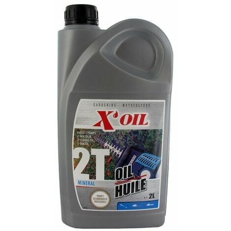 Huile moteur 2 temps 2L X'OIL minérale API TC