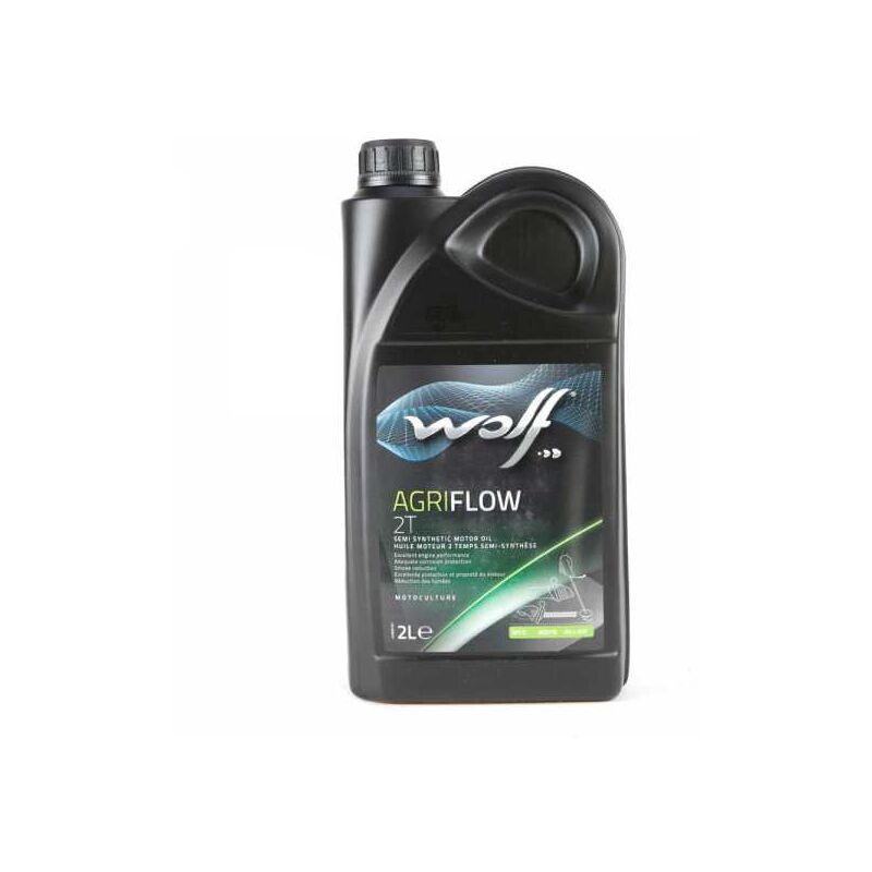 Huile moteur 2 temps Agriflow Wolf 2 litres