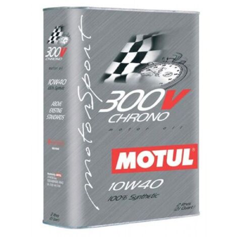 Huile moteur 300V Chrono - 10W40 - 2 Litres