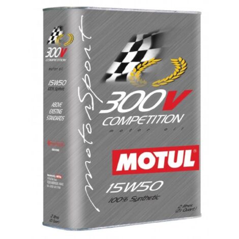 Huile moteur 300V Competition - 15W50 - 2 Litres