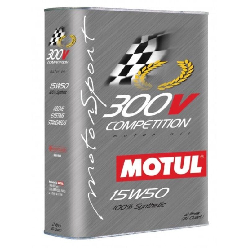 Motul - Huile moteur 300V Competition - 15W50 - 2 Litres