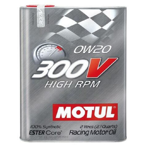 Huile moteur 300V High Rpm 2 Litres 0W20