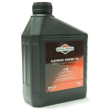 Huile moteur 4 temps SAE30 1.4L – Anti-usure, anti-oxydation, anti-mousse – Pour moteurs Briggs & Stratton et Tecumseh