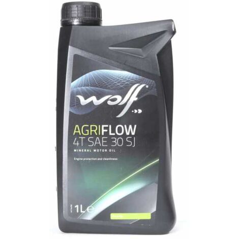 Huile moteur 4 Temps. SAE30. Agriflow. 1 litre