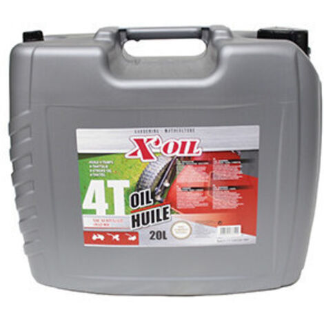 Huile Moteur 4 Temps X'oil, Sae30 Api Sj/cd, Jaso Ma, En Bidon De 20 Litres.