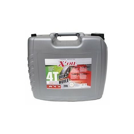Huile Moteur 4 Temps X'oil, Sae30 Api Sj/cd, Jaso Ma, En Bidon De 20 Litres.